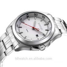 Japan Movt Date Function Steel Watch